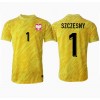 Polen Wojciech Szczesny #1 Torwart Heimtrikot EM 2024 Kurzarm